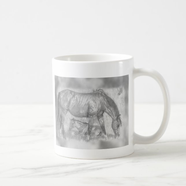 Taza De Café Madre y potro (Derecha)