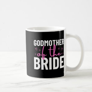 Taza De Café Madrina De La Novia Boda Fiesta Nupcial