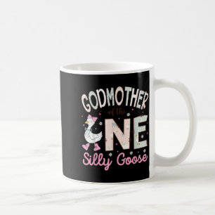 Taza De Café Madrina de La Única Gansa Tonta Cumpleaños Número