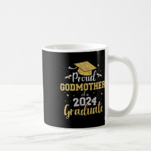 Taza De Café Madrina Del Cl De 2024 Graduada Superior