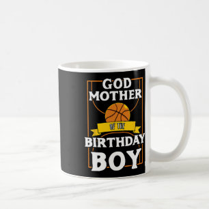 Taza De Café Madrina Del Cumpleaños Byller Bysketbyll Bday P