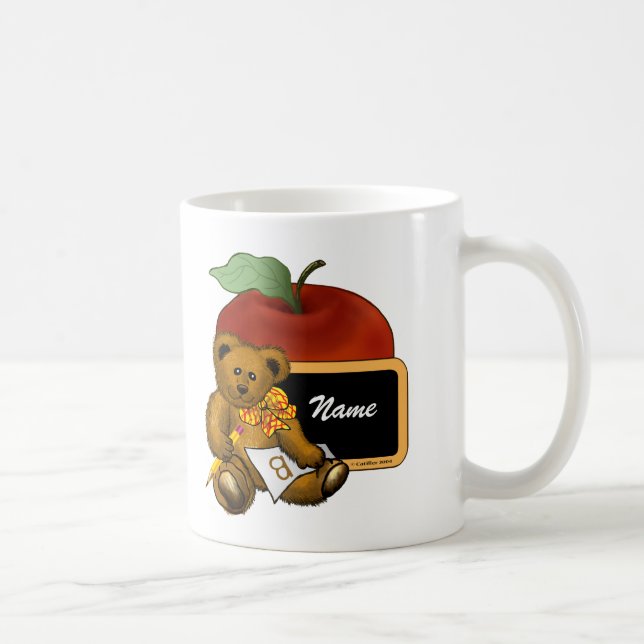 Taza De Café Maestra Bear Mug (Derecha)
