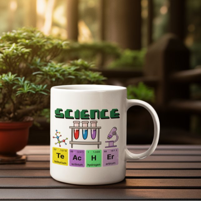 Taza De Café Maestra De Ciencia Mug, Regalo Para El Café De Mae (Subido por el creador)