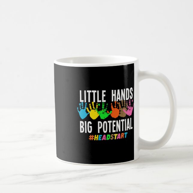 Taza De Café Maestra de Headstart Little Hands Big Potential  (Derecha)