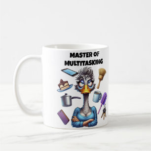 Taza De Café Maestra de Multitarea Mamá