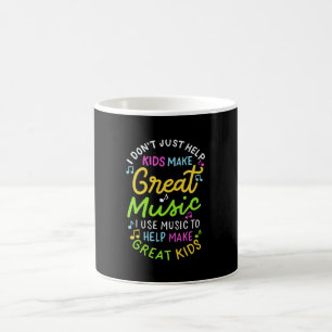 Taza De Café Maestra de Música - Ayuda a los niños a hacer rega