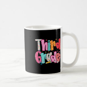 Taza De Café Maestra de niños de tercer grado de vuelta a la es