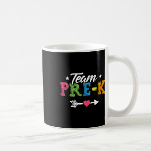 Taza De Café Maestra de preescolar de la Team Pre-k estudiante