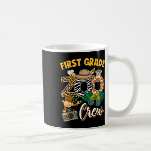 Taza De Café Maestra de primer grado en concordancia de trineo