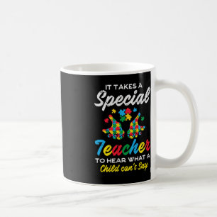 Taza De Café Maestra Especial Para Oír A Un Niño No Puede Decir