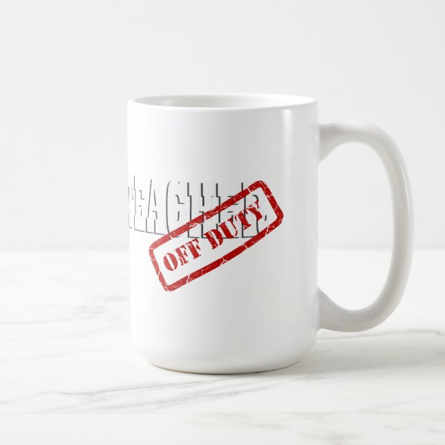 Taza De Café Maestra fuera de servicio Mug retirado (Derecha)