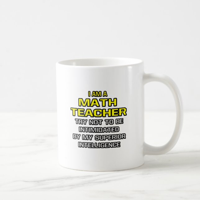 Taza De Café Maestra... Inteligencia Superior (Derecha)