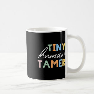 Taza De Café Maestra Preescolar Domadora de Pequeños Humanos Li