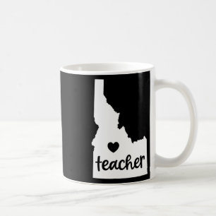 Taza De Café Maestra Roja Para Educación Pública Idaho 7