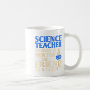 Taza De Café Maestras De Ciencia Mentor Y Amiga Para Estudiar