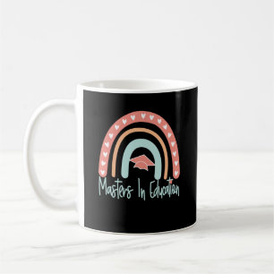 Taza De Café Maestría en Educación Graduada Regalo MED