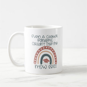 Taza De Café Maestría en Trabajo Social 2021 de MSW Graduació