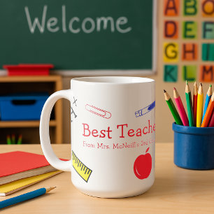 Taza De Café Maestría Escolar