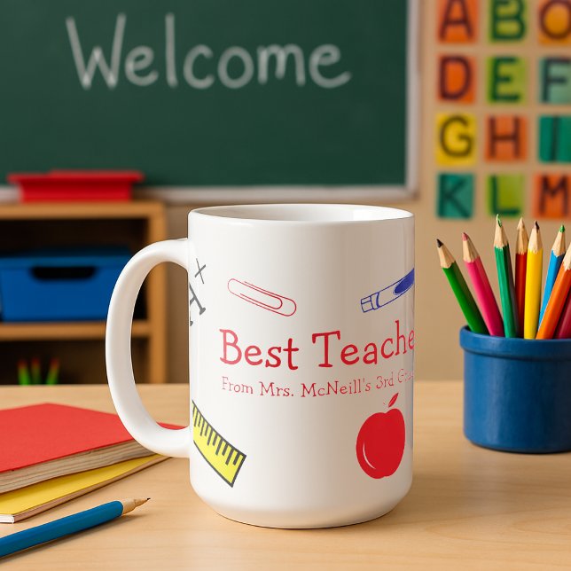 Taza De Café Maestría Escolar (Subido por el creador)