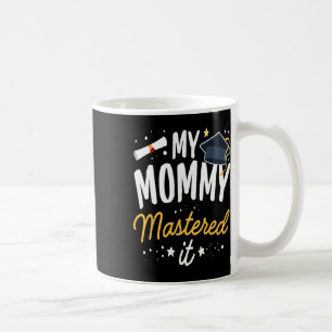 Taza De Café Maestría Graduación Tee My Mami dominó Cl de