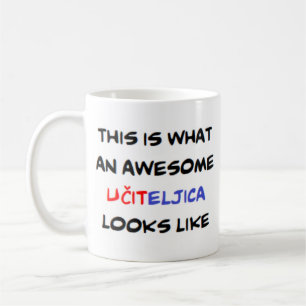 Taza De Café maestro croata uciteljica, impresionante