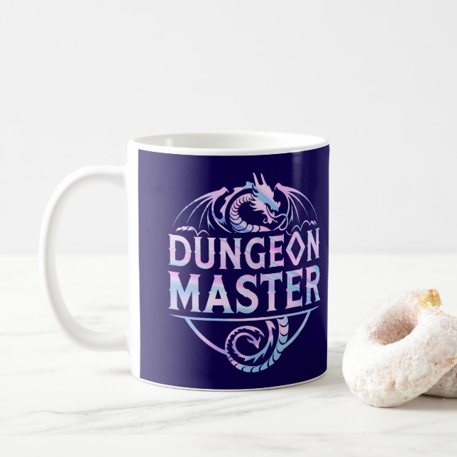 Taza De Café Maestro de Dungeon (Con donut)