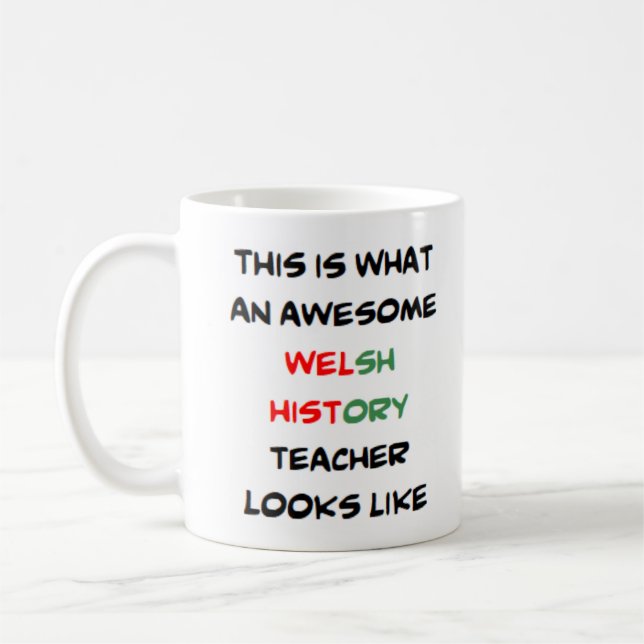 Taza De Café maestro de historia saludable, impresionante (Izquierda)