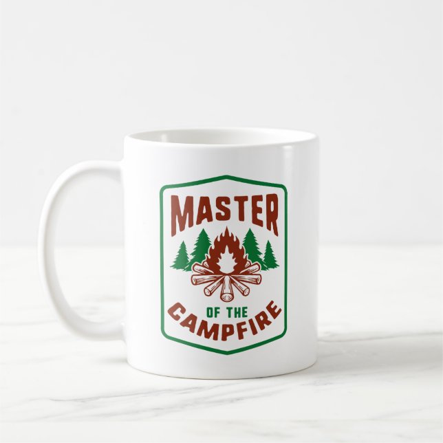 Taza De Café Maestro De La Fogata (Izquierda)