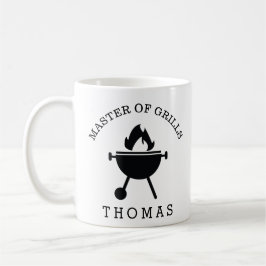 Taza De Café Maestro de las parrilladas de regalo del Día del P