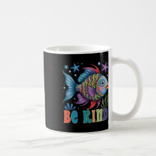 Taza De Café Maestro de Libro de Lectura de Pescado de Escama d