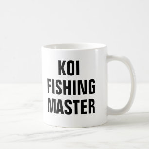 Taza De Café Maestro de pesca de Koi