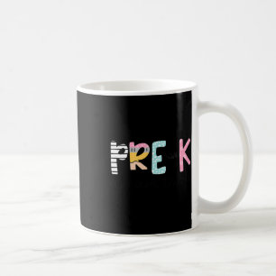 Taza De Café Maestro de preescolar del equipo de ensueño de pre