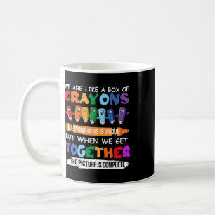Taza De Café Maestro De Regreso A La Escuela Somos Como Una Caj