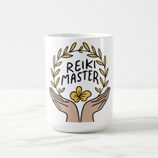 Taza De Café Maestro de Reiki Femme.