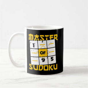 Taza De Café Maestro De Sudoku Sudoku Campeón De Matemáticas Ch