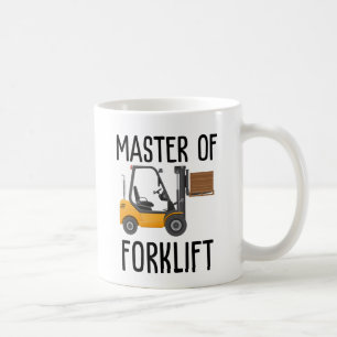 Taza De Café Maestro del elevador de horquilla