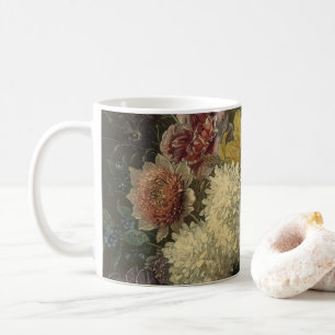 Taza De Café Maestro Floral Holandés Antiguo Georgius van Os 18