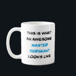 Taza De Café maestro sargento3, impresionante<br><div class="desc">sargento maestro3</div>