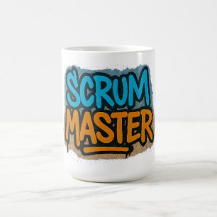 Taza De Café Maestro Scrum Graffiti