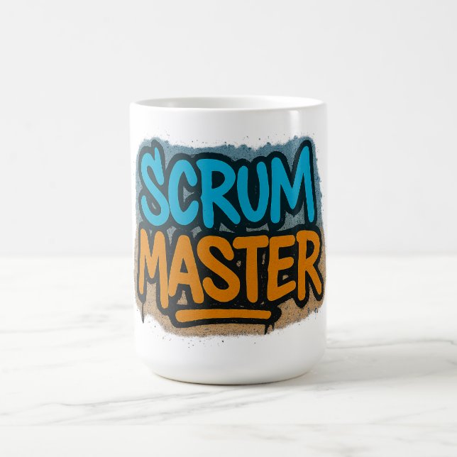 Taza De Café Maestro Scrum Graffiti (Centro)