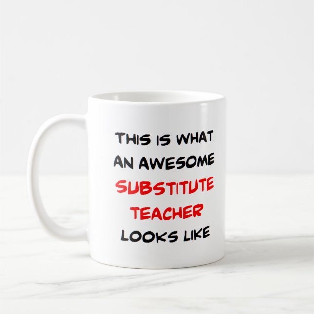 Taza De Café maestro sustituto, increíble (Izquierda)