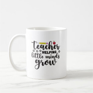 Taza De Café Maestros ayudando a crecer mentes pequeñas