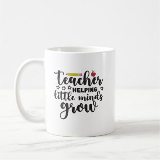 Taza De Café Maestros ayudando a crecer mentes pequeñas