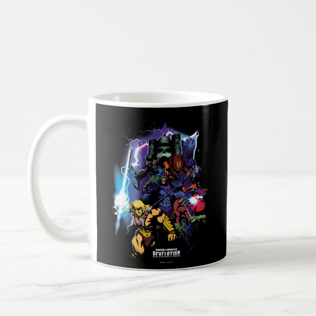 Taza De Café Maestros De La Revelación Del Universo (Izquierda)