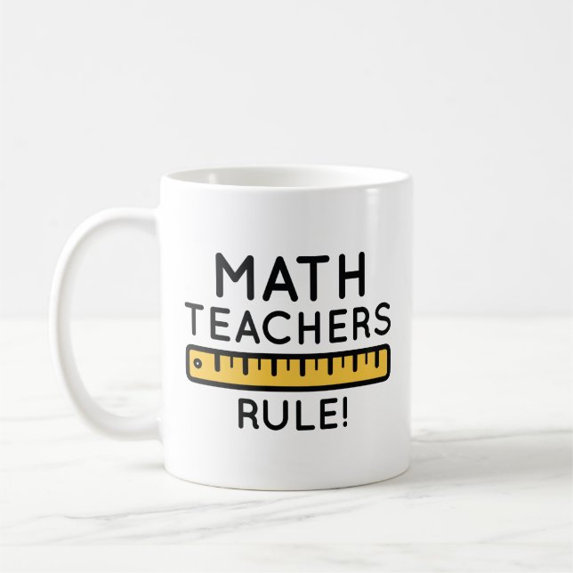 Taza De Café Maestros de matemáticas (Izquierda)