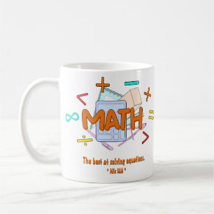 Taza De Café Maestros de matemáticas - Los mejores en resolver