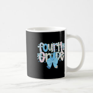 Taza De Café Maestros Florales de Cuarto Grado Preppy para el R