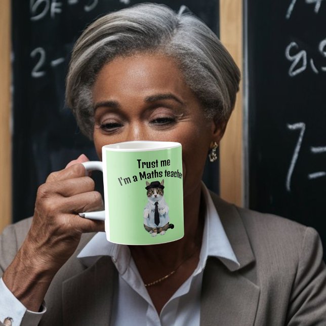 Taza De Café Maestros maestros de matemáticas confían en mí pro (Subido por el creador)