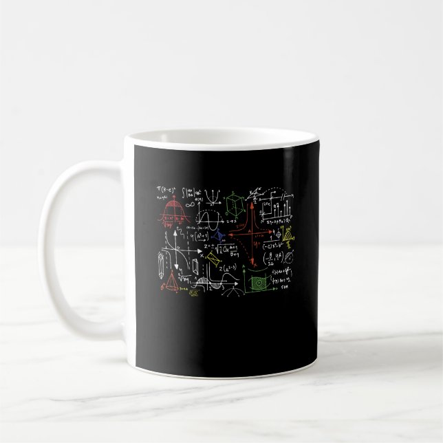 Taza De Café Maestros Maestros Formulas Cheat Sheet Guay Geek N (Izquierda)