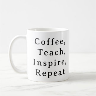 Taza De Café Maestros Mug - Inspire para la enseñanza del café